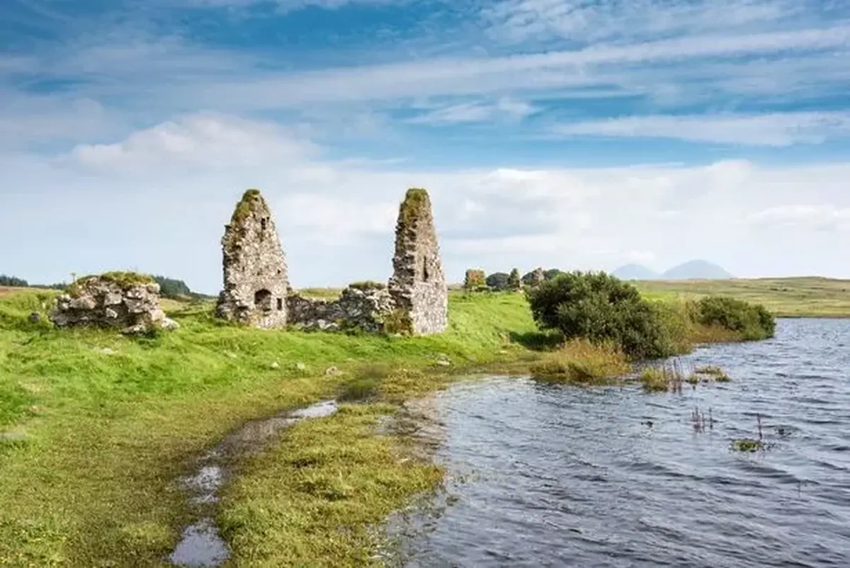 A lost medieval castle discovered in Scotland
