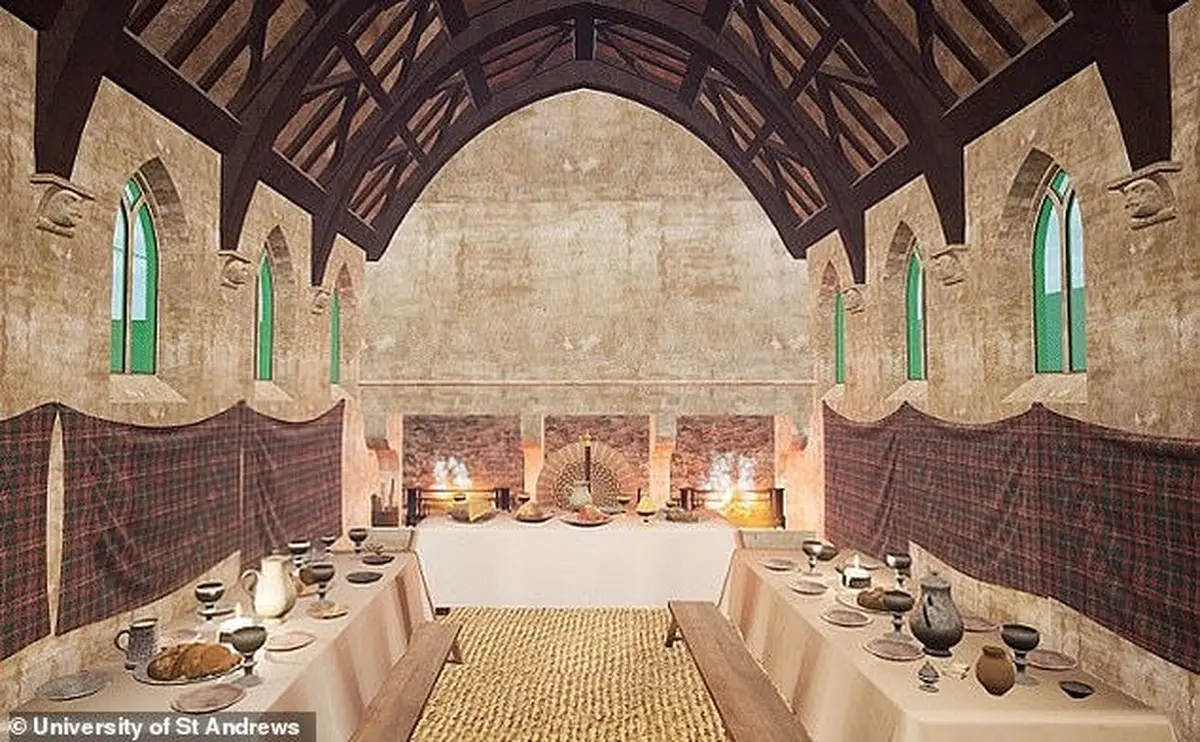 Lost stronghold of the Lords of the Isles found on Islay 4 Grand banquet hall