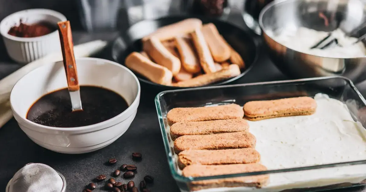 Tiramisu’s Secret Past: How a ‘Duke’s Soup’ Became a Global Dessert 9 Savoiardi (ladyfingers), coffee, and mascarpone cream for tiramisu