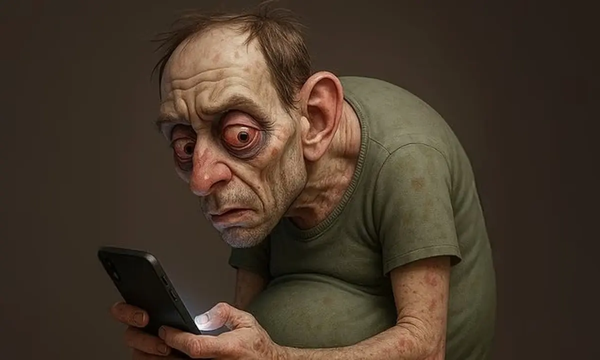 Meet Sam — the AI's grotesque vision of a sedentary person in 2050 3 Sad grotesque: AI imagines the typical sedentary person of 2050