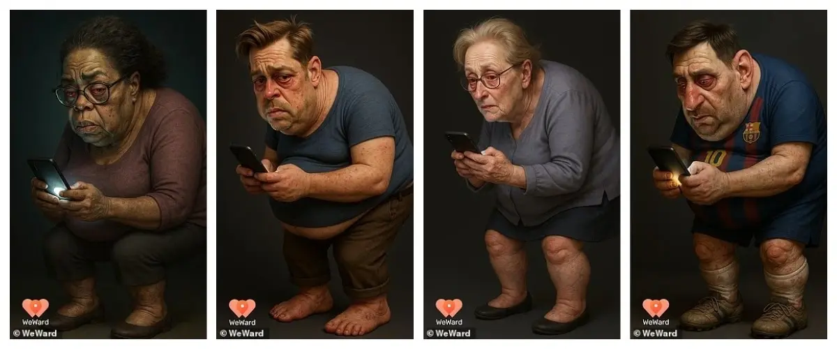 Meet Sam — the AI's grotesque vision of a sedentary person in 2050 4 What Oprah Winfrey, Brad Pitt, Lionel Messi, and Meryl Streep would look like if they led a sedentary lifestyle
