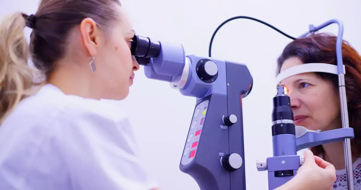 Research on ocular blood vessels