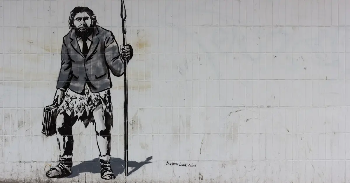Neanderthals Didn't Vanish — Their DNA Lives on in Us 4 Neanderthal in a jacket
