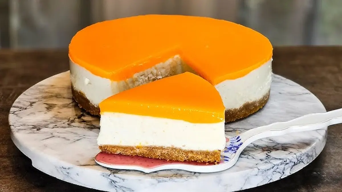 Orange-Ginger Cheesecake with a Ginger-Cookie Crust 4 Recipe for cheesecake