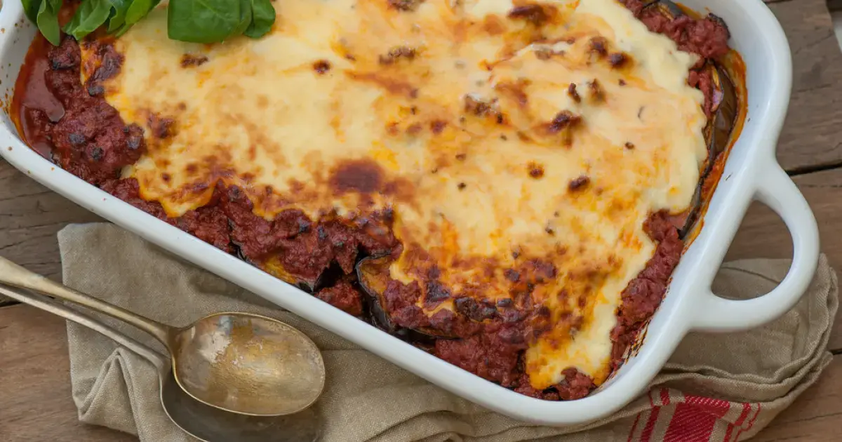 Moussaka (Greek Lasagna) Recipe