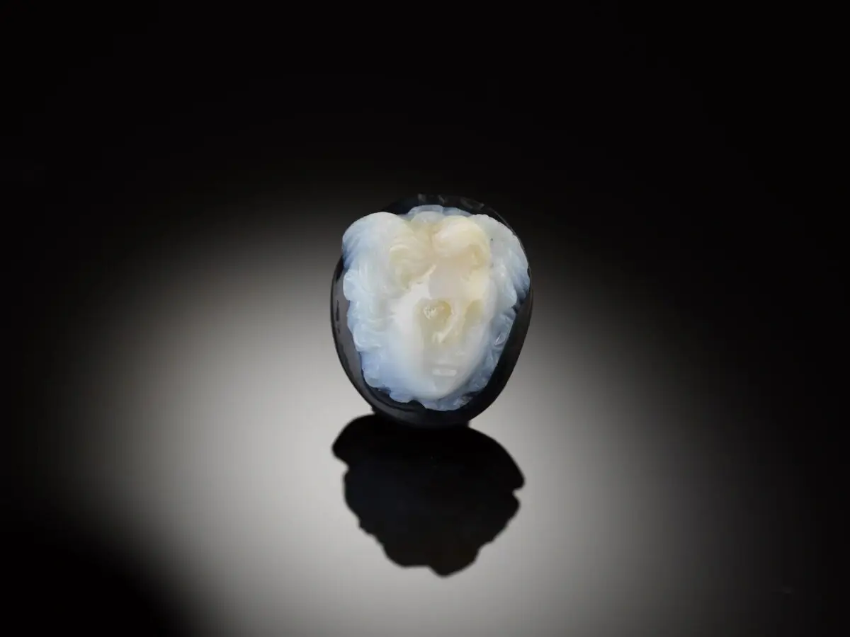 In Alpine Austria, scientists unearthed a tiny cameo — a rare find from the Roman era.