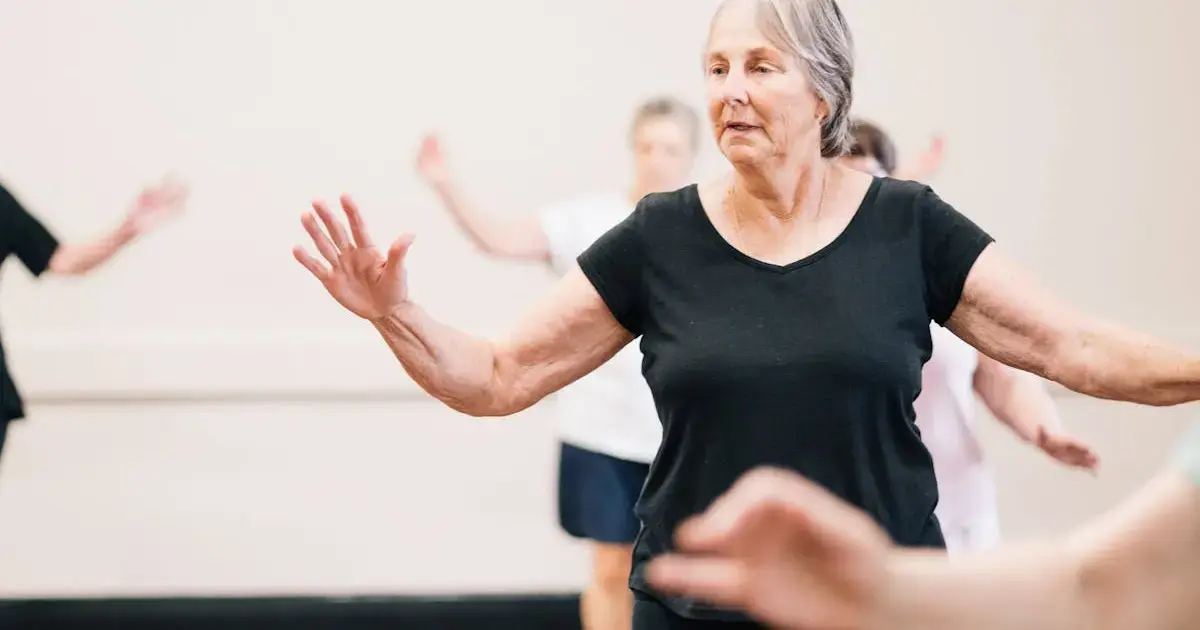 Time for Yourself: What Matters Most in Old Age 6 An older woman exercising