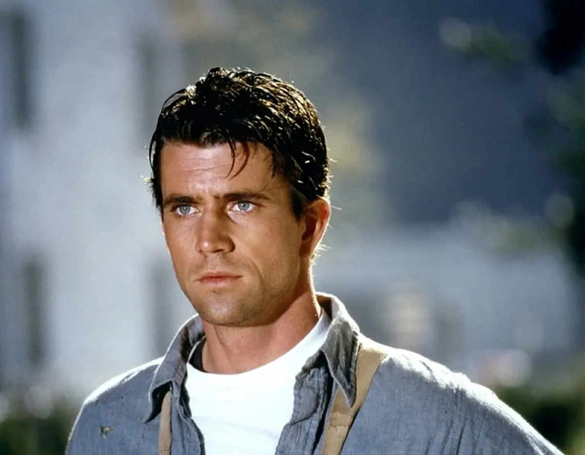 A young Mel Gibson