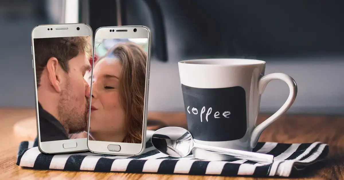 Nomophobia: Could You Live Without Your Phone? 6 Two smartphones and a cup of coffee