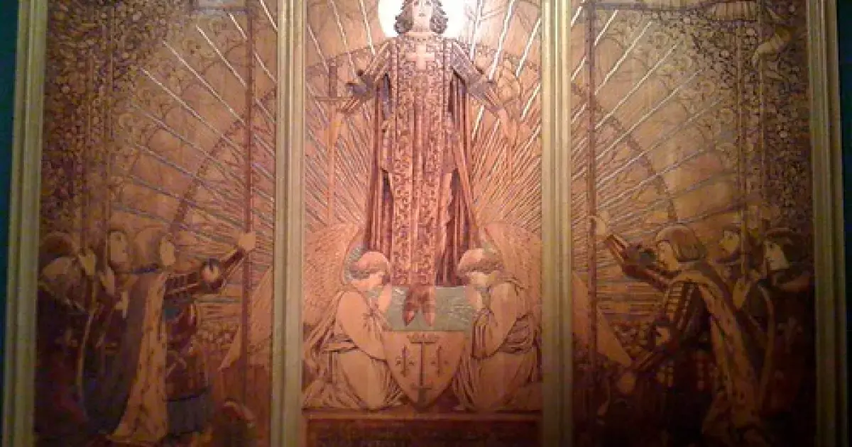 Maid of Orléans on an Icon