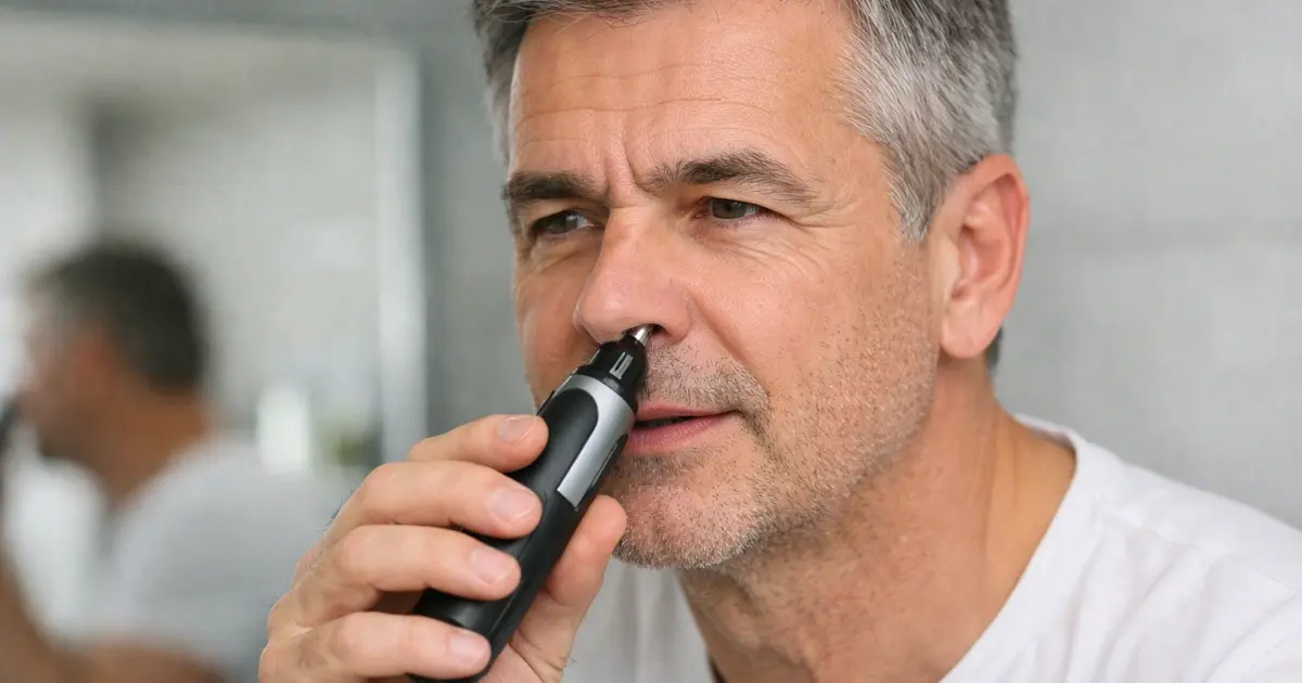 Why does hair grow more in our noses and ears as we age?