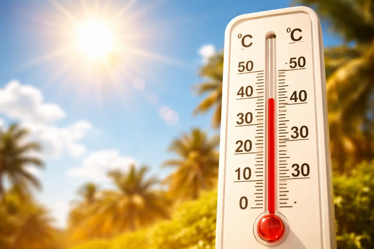 Temperatures of 27°C and above reduce the risk of knee osteoarthritis.