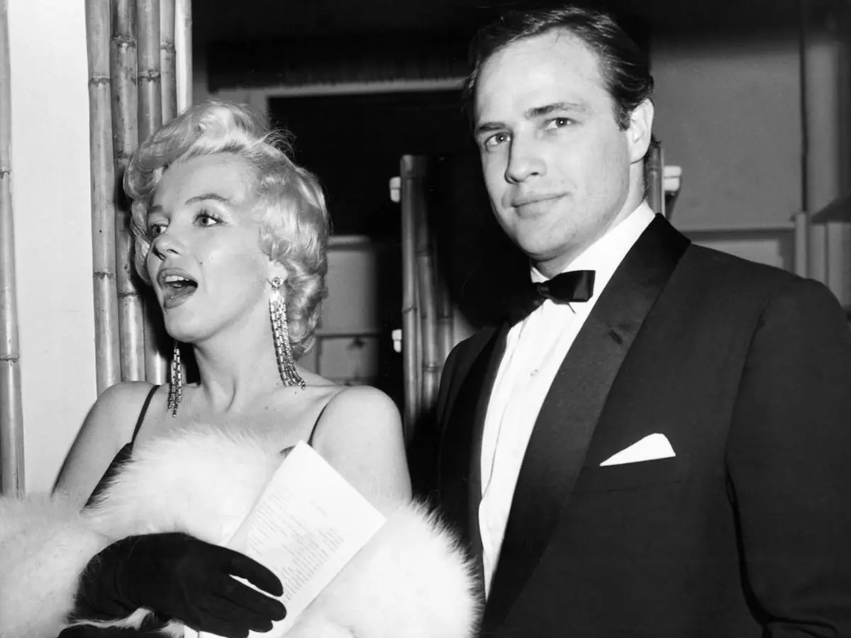 Marilyn Monroe and Marlon Brando