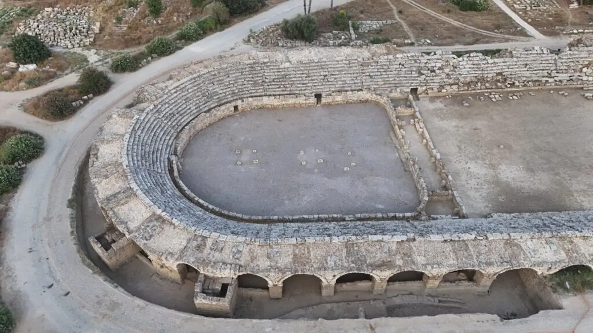 Roman stadium converted into an execution arena