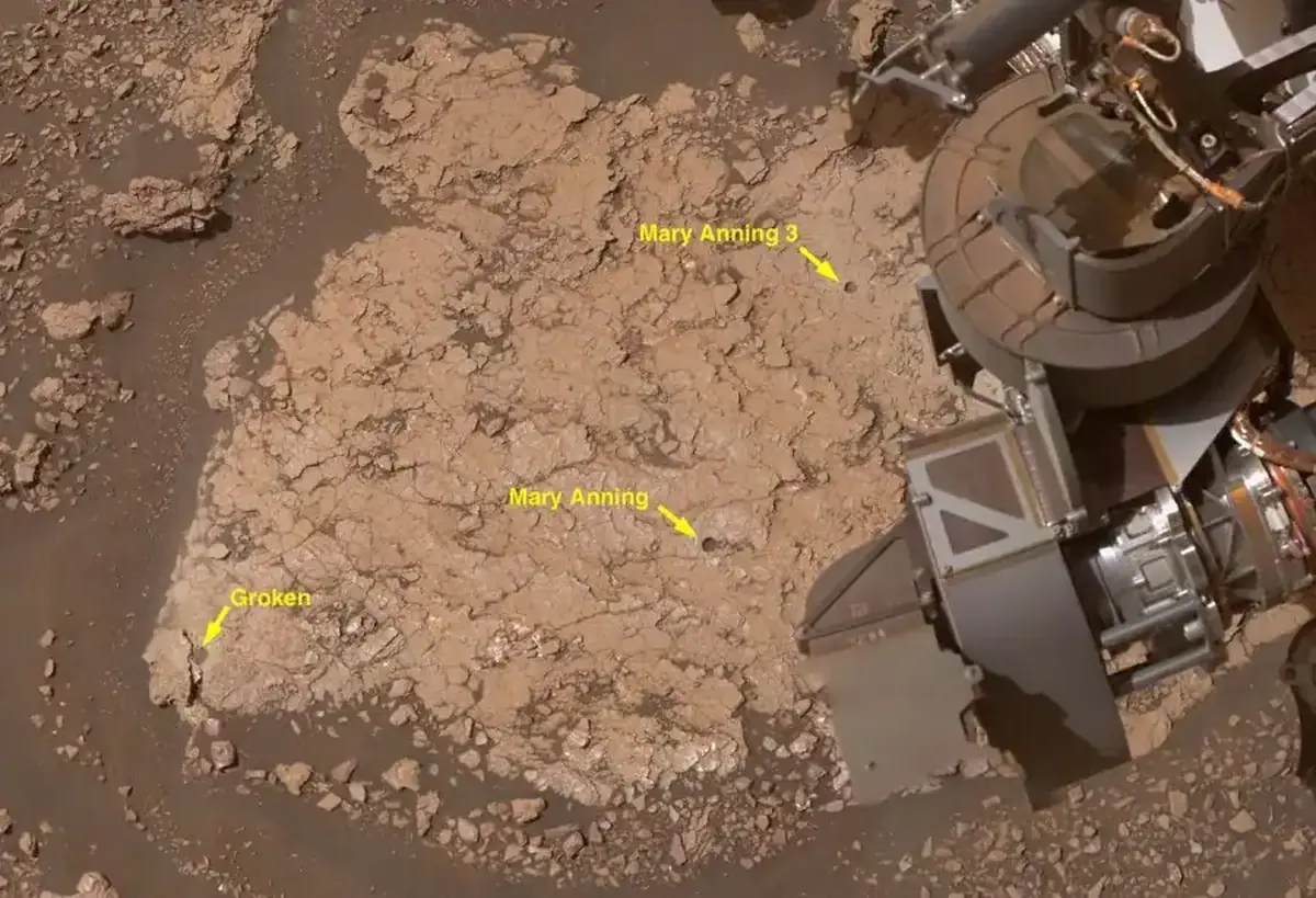 The Curiosity rover has found new organic molecules in Martian rock