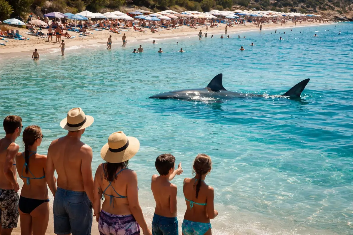 Great white spotted in the Mediterranean: can it attack?