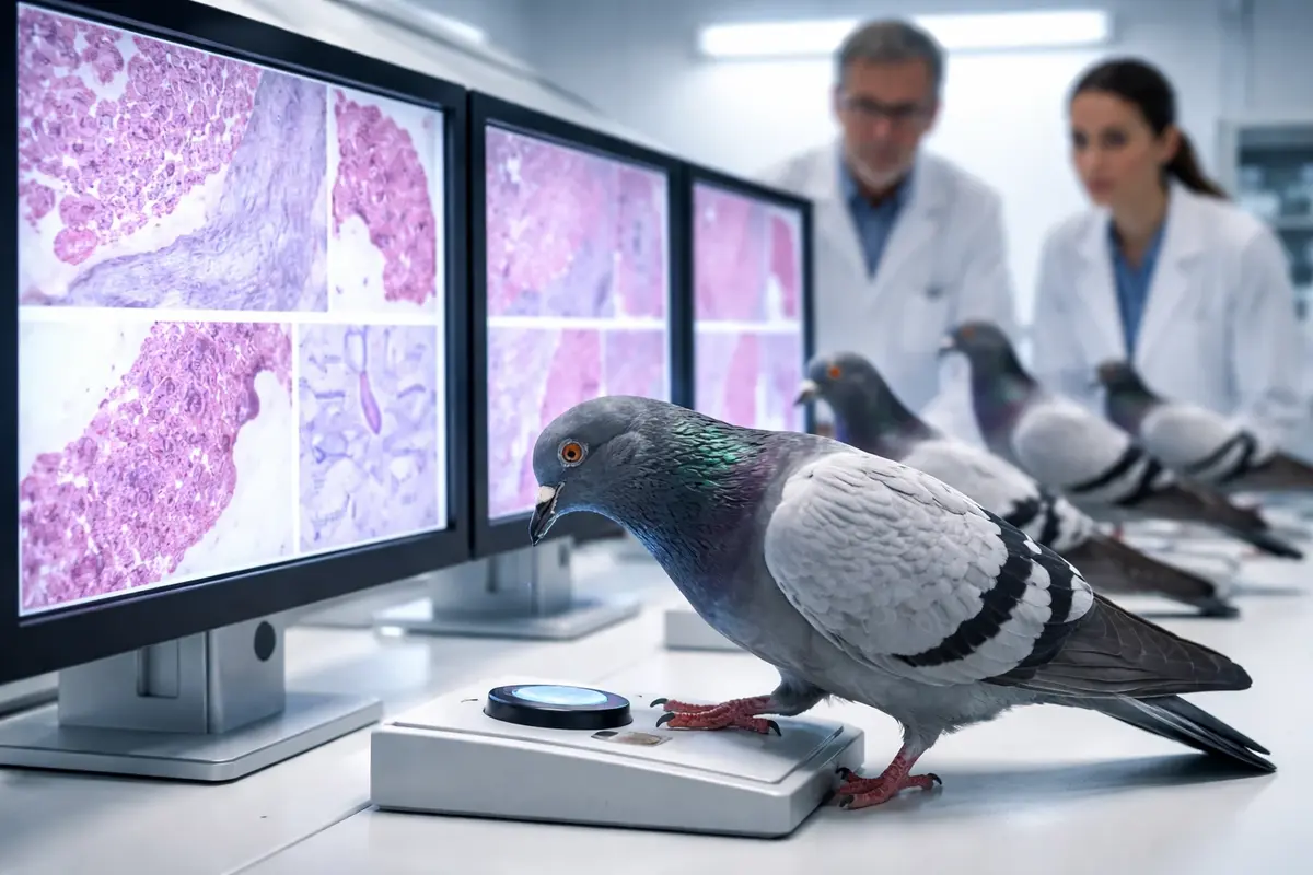 How Pigeons Helped Teach AI to Spot Cancer 3 AI learned to spot cancer by example of pigeons