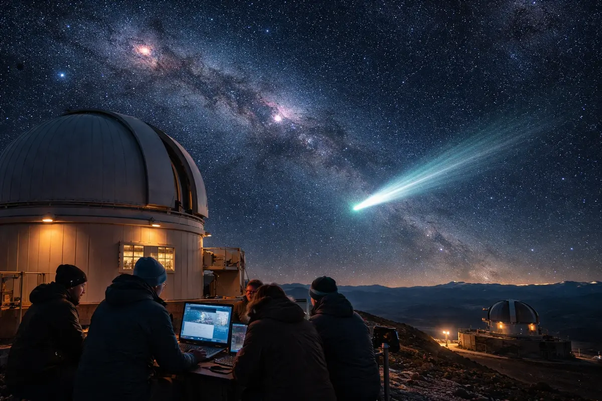3I/Atlas Could Be 12 Billion Years Old — Possibly the Oldest Object Ever Seen in Our Solar System 3 Interstellar comet 3I/Atlas near the Sun