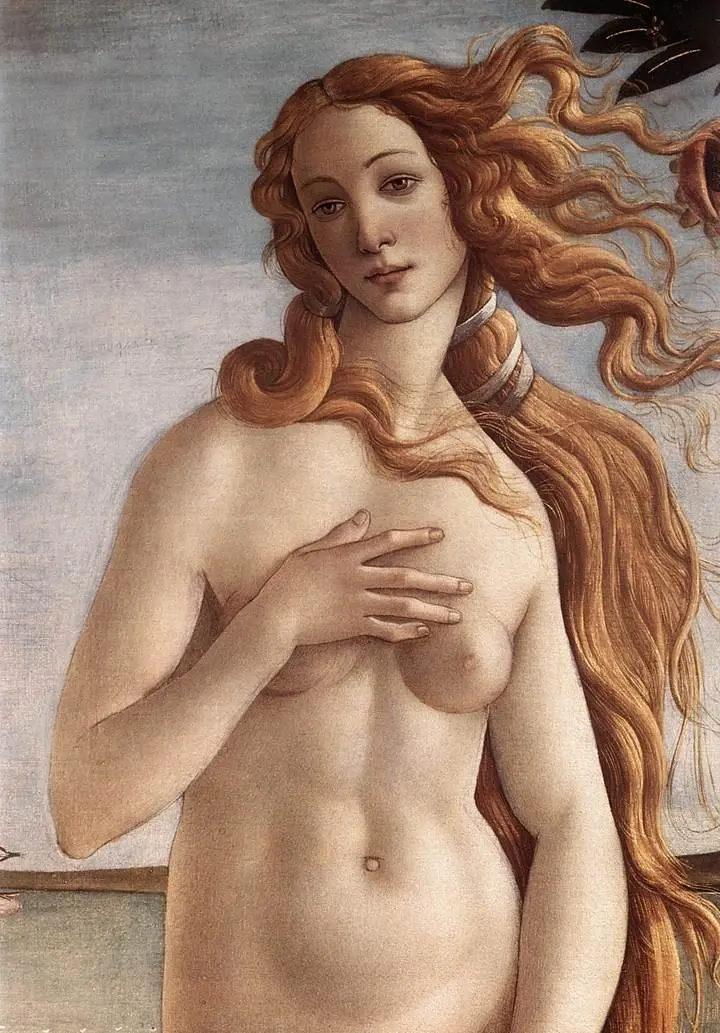 Why Botticelli’s Venus Looks Cross‑Eyed 4 Venus in Botticelli's painting