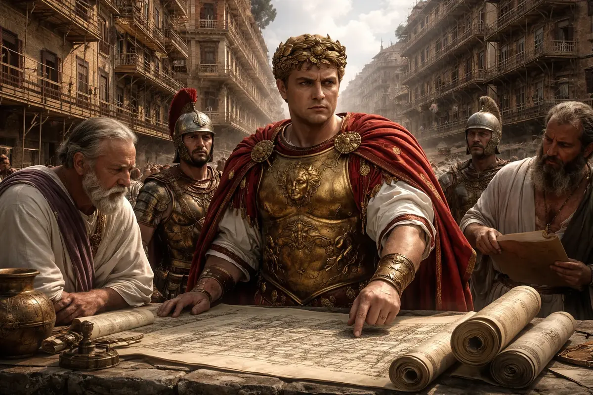 How the Romans Invented Apartment Living — and the Mess That Came With It 3 Roman emperor Nero changes building rules