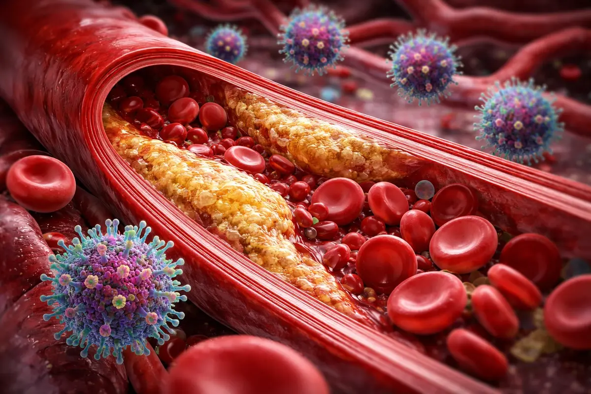 cholesterol plaques in arteries